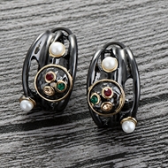 Picture of Casual Zinc Alloy Stud Earrings with Wow Elements