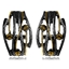 Show details for Zinc Alloy Casual Stud Earrings From Reliable Factory