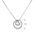 Picture of Delicate Platinum Plated Pendant Necklace with Full Guarantee