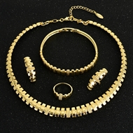 Picture of Zinc Alloy Dubai 4 Piece Jewelry Set From Reliable Factory