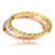 Picture of Magnificent None-Stone Multi-Tone Plated Bangles