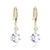 Picture of Fashion Cubic Zirconia Dangle Earrings with 3~7 Day Delivery