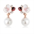 Picture of Need-Now Red Flower Dangle Earrings from Editor Picks