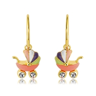 Picture of Top Enamel Classic Dangle Earrings