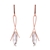 Picture of Zinc Alloy Artificial Crystal Dangle Earrings from Certified Factory