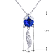 Picture of Inexpensive Zinc Alloy Small Pendant Necklace from Reliable Manufacturer