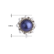 Picture of Trendy Platinum Plated Zinc Alloy Stud Earrings with No-Risk Refund