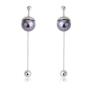 Picture of New Season Black Classic Dangle Earrings with SGS/ISO Certification