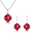 Picture of New Artificial Crystal Casual Necklace and Earring Set