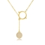 Show details for Beautiful Cubic Zirconia Copper or Brass Pendant Necklace