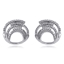 Show details for Trendy Platinum Plated Delicate Stud Earrings From Reliable Factory