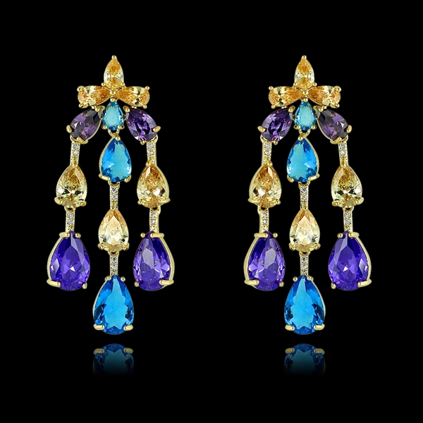 Picture of Recommended Gold Plated Casual Dangle Earrings from Top Designer