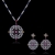 Picture of Distinctive Red Luxury Necklace and Earring Set with Low MOQ