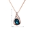 Picture of Brand New Rose Gold Plated Crystal Fashion Jewelry Sets