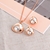 Picture of Best Casual Gold Plated Necklace and Earring Set