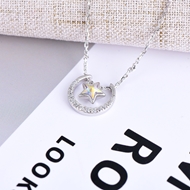 Show details for Buy Platinum Plated Fashion Pendant Necklace with Wow Elements Show details for Buy Platinum Plated Fashion Pendant Necklace with Wow Elements