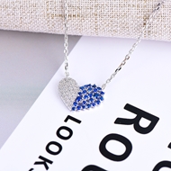 Show details for Fashion Platinum Plated Pendant Necklace with 3~7 Day Delivery Show details for Fashion Platinum Plated Pendant Necklace with 3~7 Day Delivery