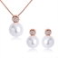 Show details for Zinc Alloy White Necklace and Earring Set Shopping