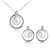 Picture of Filigree Casual Artificial Pearl Necklace and Earring Set