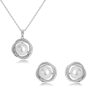 Picture of Unusual Casual Classic Necklace and Earring Set