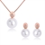 Picture of Hot Selling White Casual Necklace and Earring Set from Top Designer