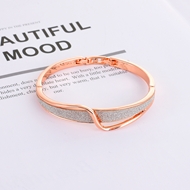 Picture of New Medium Gold Plated Fashion Bangle