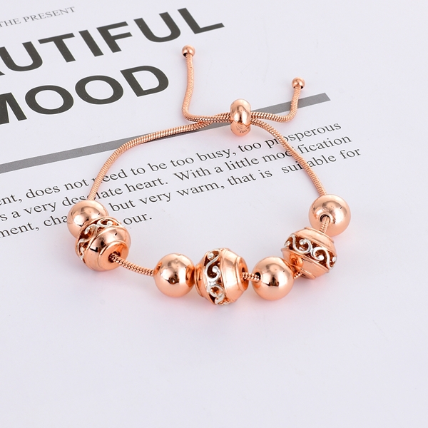 Picture of Fast Selling Rose Gold Plated Casual Fashion Bracelet For Your Occasions