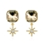 Picture of 925 Sterling Silver Gold Plated Stud Earrings From Reliable Factory