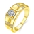 Picture of Inexpensive Gold Plated Cubic Zirconia Fashion Ring from Reliable Manufacturer