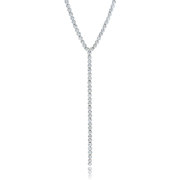 Picture of Buy Platinum Plated Concise Long Chain>20 Inches