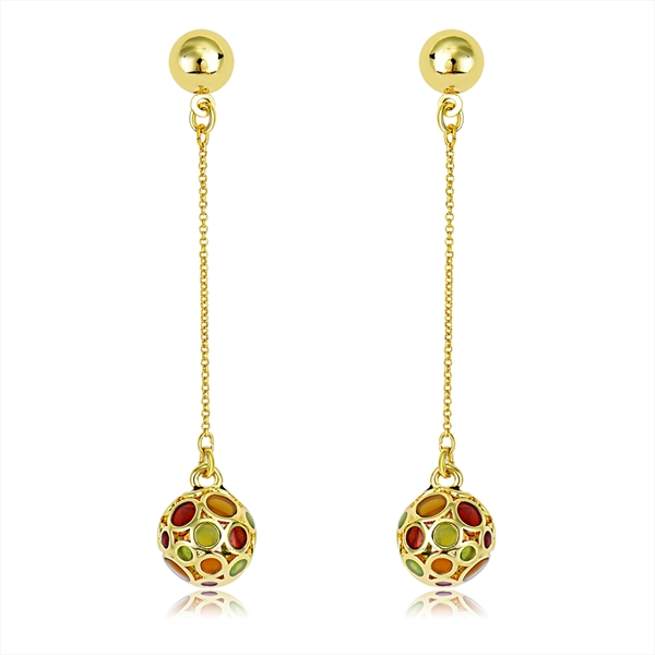 Picture of Purchase Gold Plated Classic Dangle Earrings Exclusive Online