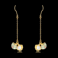 Picture of Cheap Gold Plated Zinc Alloy Dangle Earrings From Reliable Factory