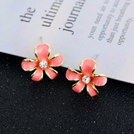 Picture of Great Enamel Zinc Alloy Stud Earrings