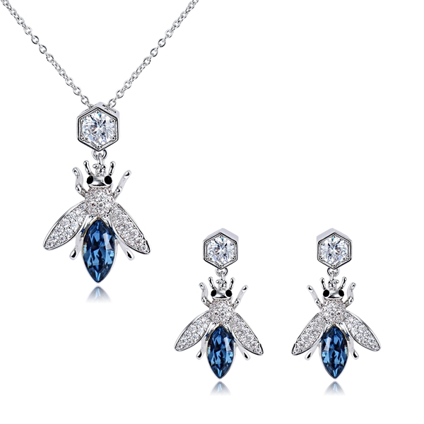 Picture of Fashion Casual Necklace and Earring Set Online Only