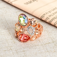 Picture of Recommended Colorful Rose Gold Plated Fashion Ring in Bulk