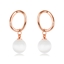 Show details for Zinc Alloy Opal Dangle Earrings from Certified Factory