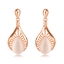 Show details for New Season White Classic Dangle Earrings with SGS/ISO Certification