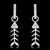 Picture of Shop Platinum Plated Delicate Dangle Earrings with SGS/ISO Certification