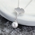 Picture of Great Cubic Zirconia Platinum Plated Pendant Necklace