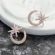 Picture of Charming White Cubic Zirconia Stud Earrings As a Gift