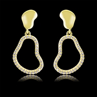 Picture of Delicate Cubic Zirconia Dangle Earrings with Fast Delivery