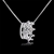 Picture of Trendy Platinum Plated Copper or Brass Pendant Necklace Online Shopping