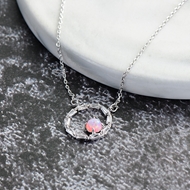 Picture of Fashion Cubic Zirconia Casual Pendant Necklace