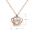 Picture of Nickel Free Rose Gold Plated Delicate Pendant Necklace with No-Risk Refund