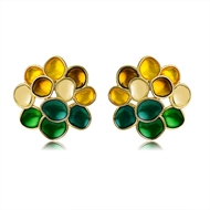 Picture of Zinc Alloy Colorful Stud Earrings From Reliable Factory