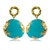 Picture of Classic Enamel Dangle Earrings with 3~7 Day Delivery