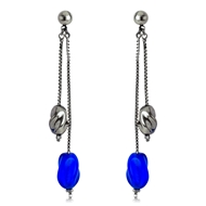 Picture of Zinc Alloy Enamel Dangle Earrings with Unbeatable Quality