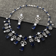 Show details for Bulk Platinum Plated Copper or Brass Necklace and Earring Set Exclusive Online Show details for Bulk Platinum Plated Copper or Brass Necklace and Earring Set Exclusive Online