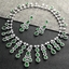 Show details for Top Big Luxury Necklace and Earring Set