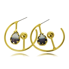 Show details for Zinc Alloy Classic Stud Earrings with Low MOQ